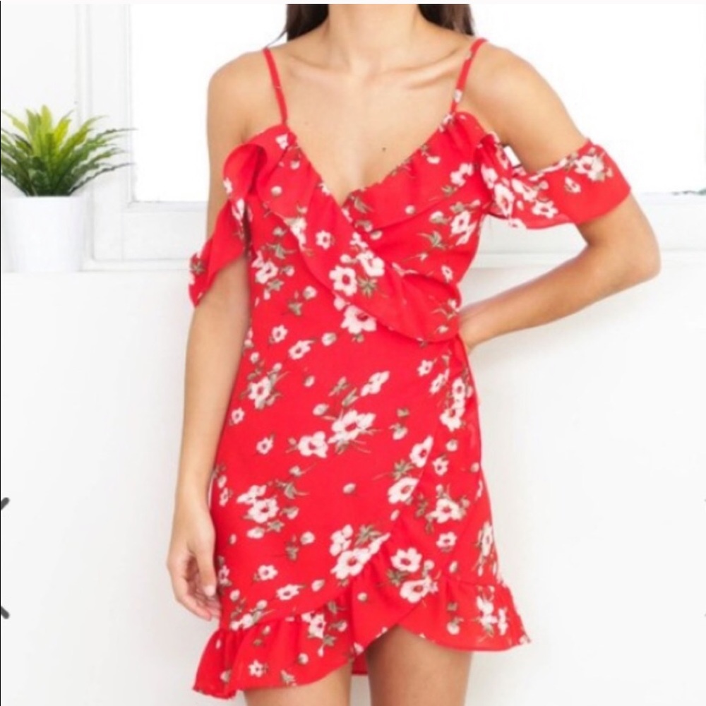 Red Showpo dress